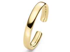 IsabelleFa Flix.Flex Armreif oval Gelbgold 11mm – Armschmuck Armspange aus 750 Gelbgold.