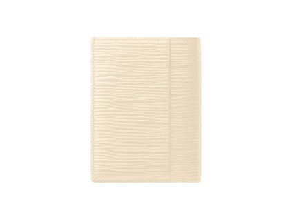 Montblanc Meisterstück 4810 Mini-Brieftasche 4 cc Leder Elfenbein Knopfverschluss – Lederwaren Leder Brieftasche in beige und aus Leder. – Ansicht 2
