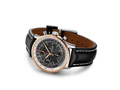 Breitling Navitimer 1 Chronograph 41 Rotgold Edelstahl schwarz 