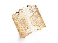 Niessing Topia Vision   Space Armspange 750/- Fine Rose poliert 56mm – Armschmuck Armspange aus 750 Rotgold. – Ansicht 2