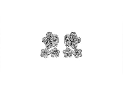 Giloy-Bellaluce Bella Luce Ohrstecker Weißgold mit Brillanten 0,400ct – Ohrschmuck Ohrstecker aus 585 Weißgold.