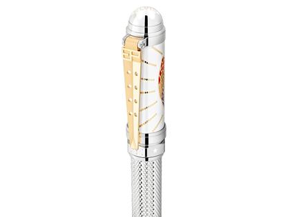 Montblanc Limited Edition Great Characters Elvis Presley 1935 Füllfederhalter – Schreibgeräte Füllfederhalter aus 750 Weißgold, Metall und und . – Ansicht 3
