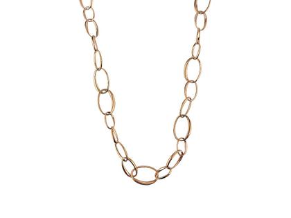 Juwelier Roller Pomellato Catene Collier Roségold 55cm PCA7010O700000000 Occasion Refurbished – Halsschmuck Collier in roségold und aus 750 Rotgold.