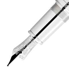 Montblanc Special Edition Great Characters Jimi Hendrix Füllfederhalter – Schreibgeräte Füllfederhalter aus Edelharz und und platiniert. – Ansicht 3