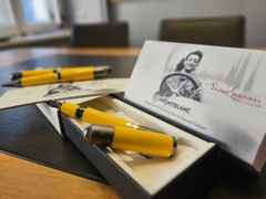 Montblanc Great Characters Enzo Ferrari Special Edition Giallo Modena Füllfederhalter gelb – Schreibgeräte Füllfederhalter in gelb und aus 585 Gelbgold, Edelharz und Ruthenium. – Ansicht 4