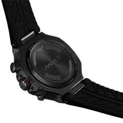 Tissot T-Race MotoGP                    2026 Chronograph Limited Edition Quarz Edelstahl 45mm schwarz-rotes Zifferblatt schwarzes Silikonband – Herrenuhren Chronograph aus Edelstahl und PVD beschichtet. Das Gehäuse ist rund und schwarz. Das Kautschuk / Kunststoff / Silikon Armband ist schwarz. Das Zifferblatt ist ein Index in schwarz. – Ansicht 3