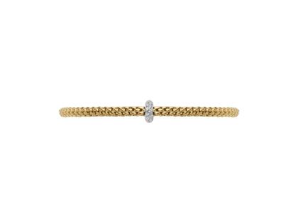 Fope Prima Armband mit Brillanten Gelbgold – Armschmuck Armband aus 750 Gelbgold. – Ansicht 3