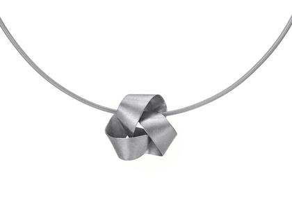 Niessing Papyr Anhänger   Platin 6mm – Anhänger Anhänger ohne Besatz aus 950 Platin.