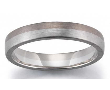 Gerstner Trauring Nr. 16 – Ringe Trauring aus 750 Weißgold, 950 Platin und und .