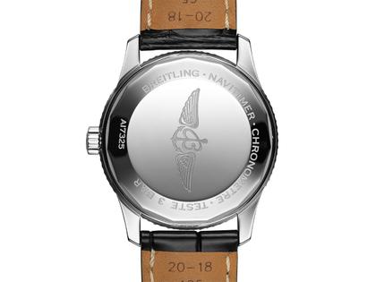 Breitling Navitimer 1 Automatic 38 schwarz Lederband kaufen 