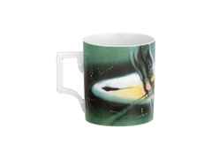 Meissen MUG Henkelbecher Juwelier Roller Art Edition "Gregor-T. Kozik, Der Traum des Aton" – Porzellanwaren Tafelporzellan in weiß und aus Porzellan und vergoldet. – Ansicht 4