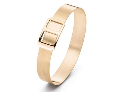 IsabelleFa Tension Armreif Rotgold 10mm – Armschmuck Armreif aus 750 Rotgold.