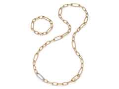IsabelleFa Dorique Collier Roségold 97cm – Halsschmuck Collier aus 750 Rotgold. – Ansicht 2