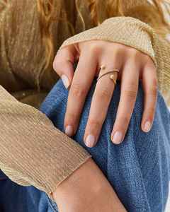 Nanis Dancing in the Rain Elite Ring Gelbgold 0,17 ct – Ringe Ring aus 750 Gelbgold. – Ansicht 2