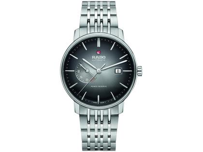 Rado Coupole Classic Automatic Power Reserve in Edelstahl graues Zifferblatt und Metallband kaufen