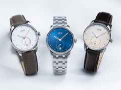 Union Glashütte Seris Automatik Edelstahl 36mm blaues Zifferblatt Metallband – Damenuhren Uhr mit Datum aus Edelstahl. Das Gehäuse ist rund und silber. Das Edelstahlarmband ist silber. Das Zifferblatt ist ein Index in blau. – Ansicht 5