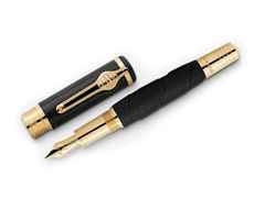Montblanc Special Edition Great Characters Muhammad Ali Füllfederhalter – Schreibgeräte Füllfederhalter aus 585 Gelbgold, Edelharz und und vergoldet.