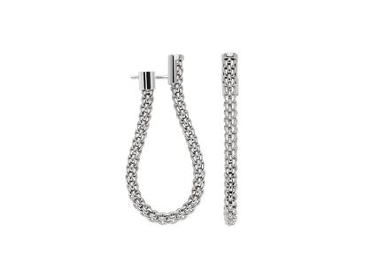 Fope Essentials Ohrhänger Weißgold klein – Ohrschmuck Ohrhänger aus 750 Weißgold.