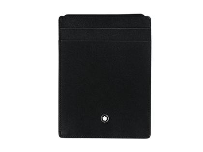 Montblanc MeisterStück Kreditkartenetui mit Ausweisfach – Lederwaren Leder Brieftasche aus Leder.