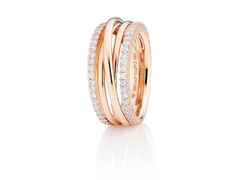 Capolavoro Magnifico Ring Roségold mit Brillanten – Ringe Ring mit Besatz aus 750 Rotgold.