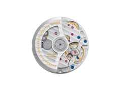 Nomos Glashütte Orion neomatik New Black Automatik Edelstahl 36mm schwarzes Zifferblatt schwarzes Lederband Glasboden – Herrenuhren Uhr ohne Datum aus Edelstahl und Leder. Das Gehäuse ist rund und silber. Das Lederarmband ist schwarz. Das Zifferblatt ist ein Index in schwarz. – Ansicht 7