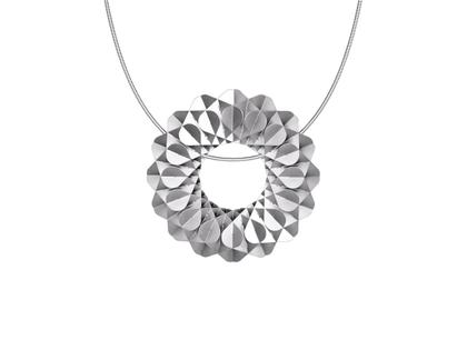 Niessing Phoenix Anhänger Platinum 45mm – Anhänger Anhänger ohne Besatz aus 950 Platin.