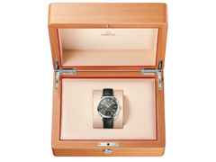 Omega Seamaster Aqua Terra 150M Automatik Edelstahl 41mm grünes Zifferblatt Lederband – Herrenuhren Uhr mit Datum aus Edelstahl. Das Gehäuse ist rund und silber. Das Lederarmband Kroko / Alligator ist grün. Das Zifferblatt ist ein Index in grün. – Ansicht 3