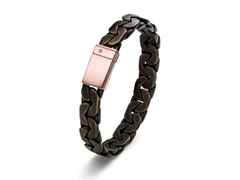 IsabelleFa Meander Armband Bronze mit Verschluss Rouge Royal – Armschmuck Armband in roségold und aus 750 Rotgold. – Ansicht 2