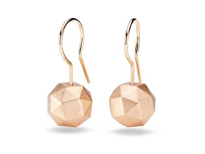 Niessing Kristallit Ohrhänger Classic Red – Ohrschmuck Ohrhänger aus 750 Rotgold.
