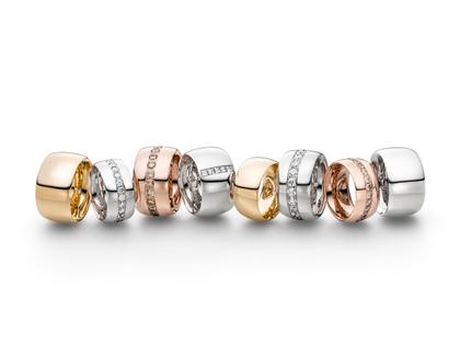 IsabelleFa Navette Ring 11 Weißgold mit Brillanten 1,52ct – Ringe Ring mit Besatz aus 750 Rotgold. – Ansicht 2