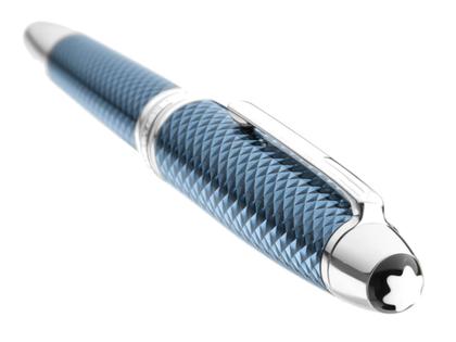 Montblanc Glacier Solitaire Rollerball – Schreibgeräte Rollerball aus 750 Weißgold. – Ansicht 3