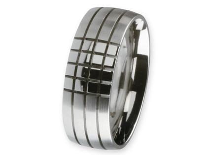 Ernstes Design Ring Nr. 104 R145.8 – Ringe Trauring aus Edelstahl.