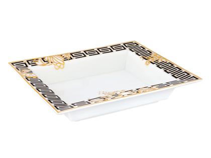 Meissen Vide-Poche mittel aus Porzellan mit Motiv Golden Onion Style – Porzellanwaren Porzellandekoration in weiß und aus Porzellan. – Ansicht 2