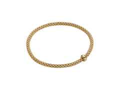 Fope Prima Flex'It Armband Gelbgold mit 1 Brillant – Armschmuck Armband aus 750 Gelbgold.