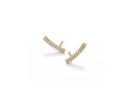 Ohrschmuck Ohrstecker aus 750 Rotgold.