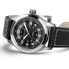 Hamilton Khaki Field Auto Automatik 38 mm Edelstahl schwarz  