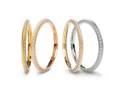 Niessing Farbringe Dreieck Platin – Ringe Ring aus 950 Platin. – Ansicht 3