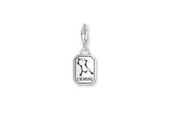 Thomas Sabo Charm-Anhänger Sternzeichen Zwilling Silber – Anhänger Anhänger mit Besatz aus 925 Silber. – Ansicht 2