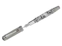 Montblanc 2017 Patron of Art: Limitierte Edition Scipione Borghese Füllfederhalter 4810 – Schreibgeräte Füllfederhalter aus 750 Gelbgold und und platiniert. – Ansicht 2