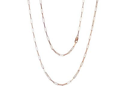 Meissen Collierkette Laguna Silber rosévergoldet 100cm – Halsschmuck Collier in roségold und aus 925 Silber vergoldet.