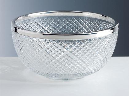Sonja Quandt Schale Diamonds – Silberwaren Silber Glas aus 925 Silber.