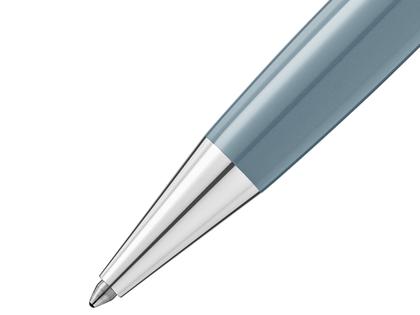 Montblanc Meisterstück X Olympic Heritage Chamonix 1924 Classique Kugelschreiber Edelharz platinumbeschichtet – Schreibgeräte Kugelschreiber in grau und aus Edelharz, Metall und platiniert. – Ansicht 4
