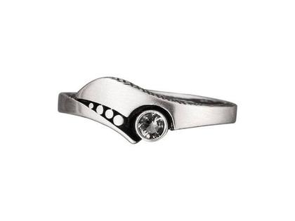 Nordform Design 19 Damenring – Ringe Ring aus 925 Silber.