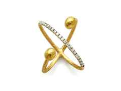 Nanis Dancing in the Rain Elite Ring Gelbgold 0,17 ct – Ringe Ring aus 750 Gelbgold.