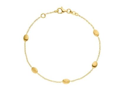 Elaine Firenze Armband Gelbgold 19cm – Armschmuck Armband aus 585 Gelbgold.