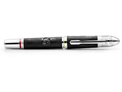 Montblanc Special Edition Great Characters Walt Disney Rollerball – Schreibgeräte Rollerball in schwarz und aus Edelharz. – Ansicht 5