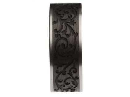 Apero Carbon Ring 9 mm – Ringe Ring aus Edelstahl, Carbon und und .