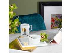 Meissen Homeoffice Set Cool Love – Porzellanwaren Porzellandekoration in weiß und aus Porzellan. – Ansicht 3