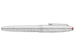 Montblanc Meisterstück X Olympic Heritage Chamonix 1924 Solitaire LeGrand Rollerball platinumbeschichtet – Schreibgeräte Rollerball in grau und aus Edelharz, Metall und platiniert. – Ansicht 2