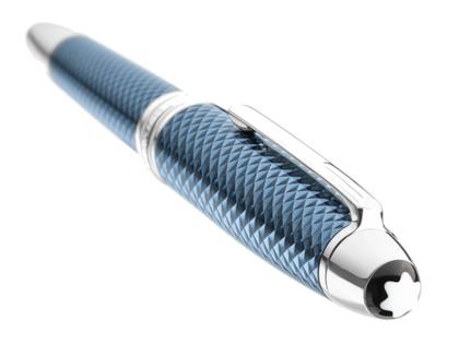 Montblanc Glacier Solitaire Kugelschreiber – Schreibgeräte Kugelschreiber aus 750 Weißgold. – Ansicht 2